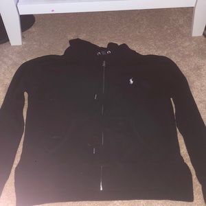 Polo Ralph Lauren Black Zip Up